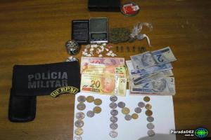 PM de Paranaíba fecha ponto de venda de drogas no Jardim América