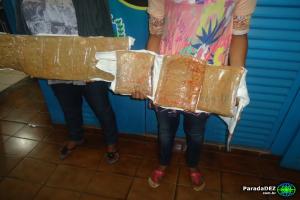 PRE prende duas mulheres com 7kg de pasta base de cocaína