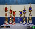 Troféu do Campeonato do 25° Octogonal da Primavera da AABB em Paranaíba - MS